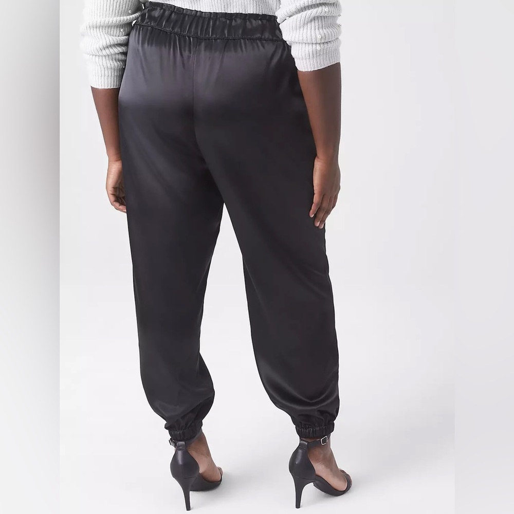 Satin Jogger-worn 1 hour